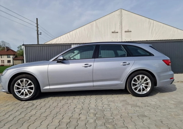 Audi A4 cena 83900 przebieg: 122000, rok produkcji 2019 z Goniądz małe 154